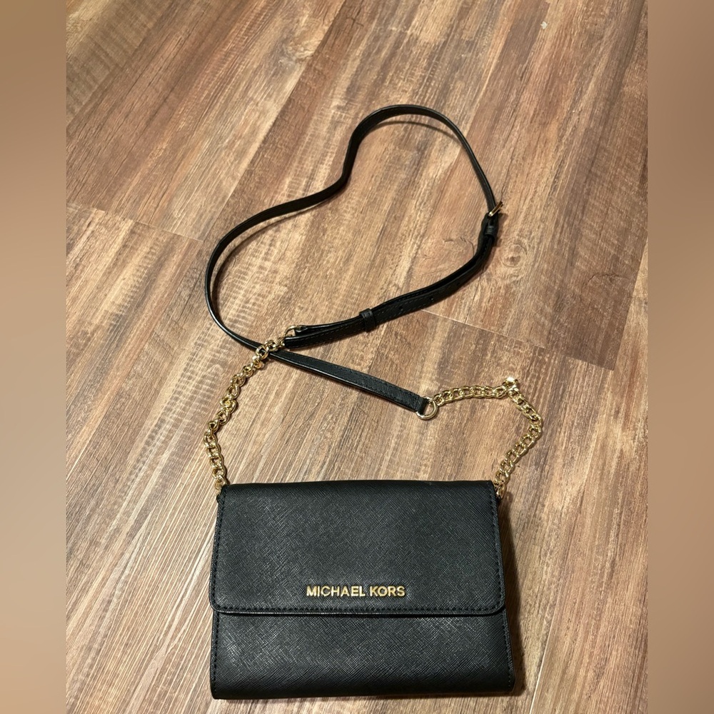 Michael Kors Convertible Crossbody Or Clutch Bag